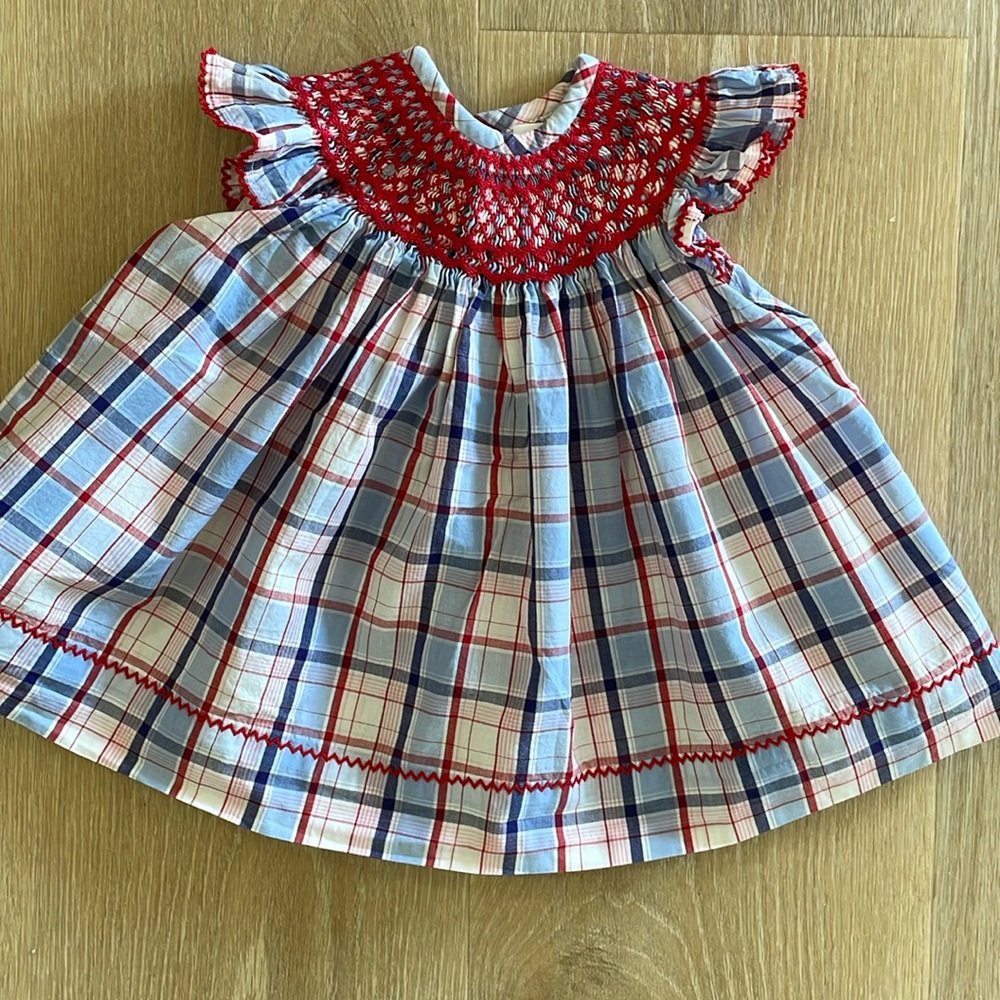 EUC smocked dress